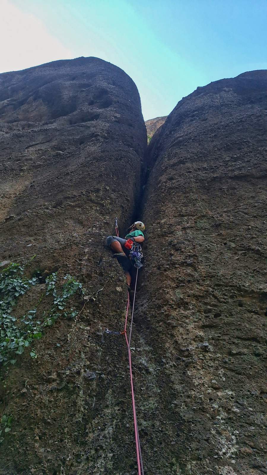 Νέα διαδρομή: “Μελισσοκόμος VII- 95m”, Τοίχος Γάμα, Μετέωρα — φωτογραφία 3