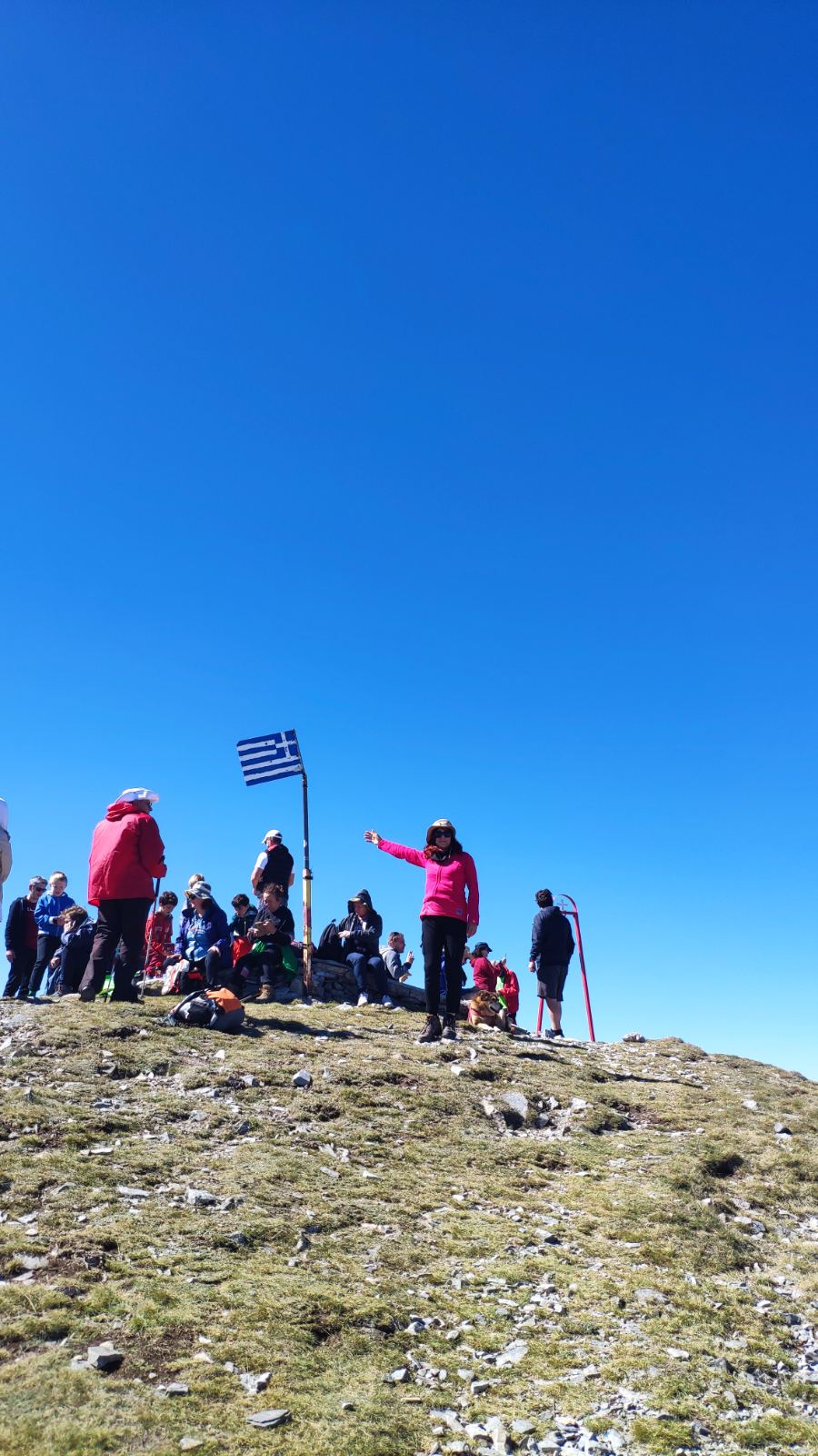 Στην κορυφή του Κισσάβου η Ορειβατική Λέσχη Καλαμπάκας — φωτογραφία 5